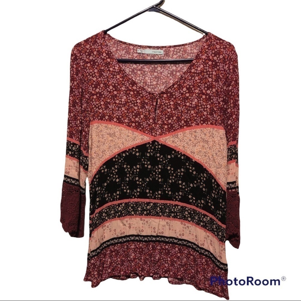 Maurices bohemian style top